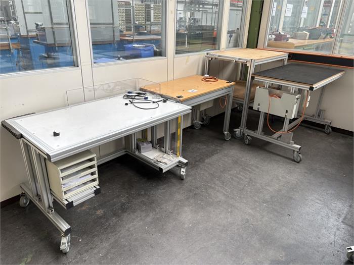 Posten verfahrbare Eigenbautische
